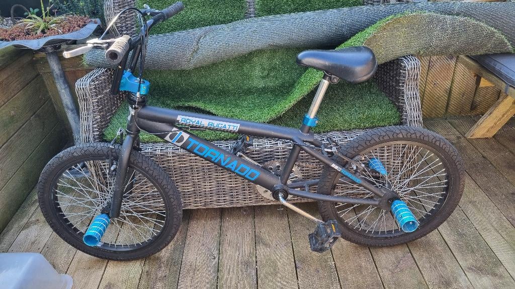 Crossfiets, Ophalen, Gebruikt, Staal, Voetsteunen