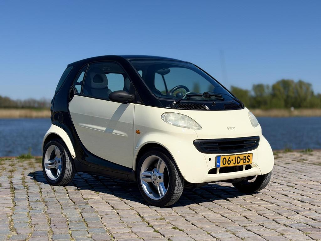 Smart city-coupé smart & pure|Airco|Panoramadak|15"LM, Auto's, Smart, 18 €/maand, Zwart, Origineel Nederlands, Bedrijf
