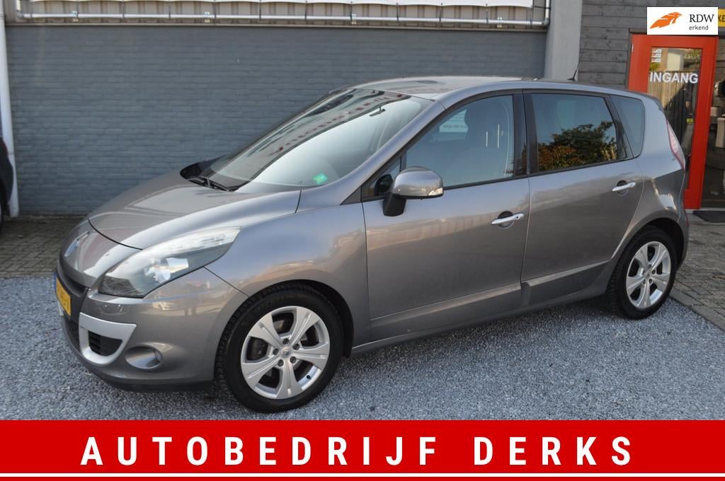 Renault Scénic 2.0 Dynamique Automaat Airco Navi Trekhaak 5, Auto's, Stof, Gebruikt, 4 cilinders, Scénic