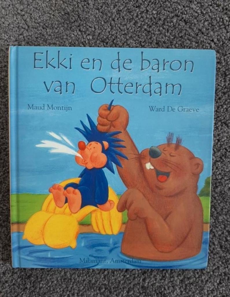 Leuk prentenboek nieuw ekki en de baron van otterdam, Boeken, Ophalen of Verzenden, Nieuw, Fictie algemeen