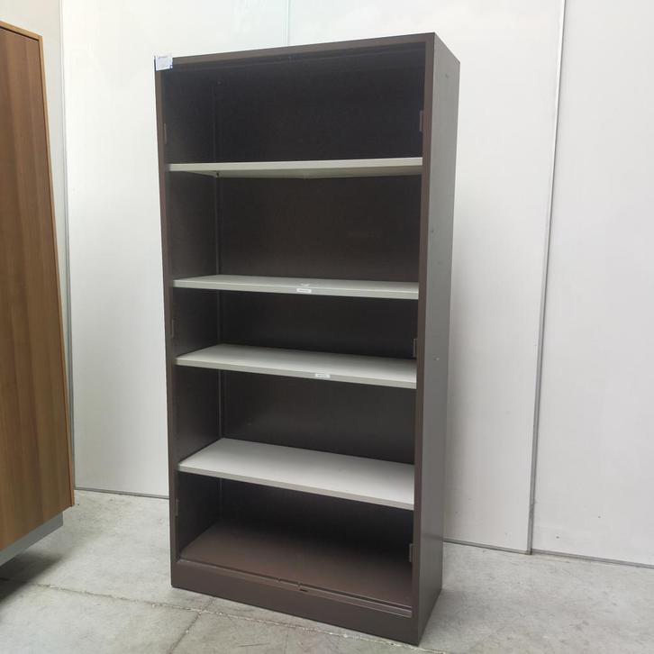 Ahrend retro bruine schappenkast - 200x100x40 cm, Huis en Inrichting, Kasten | Stellingkasten, Gebruikt