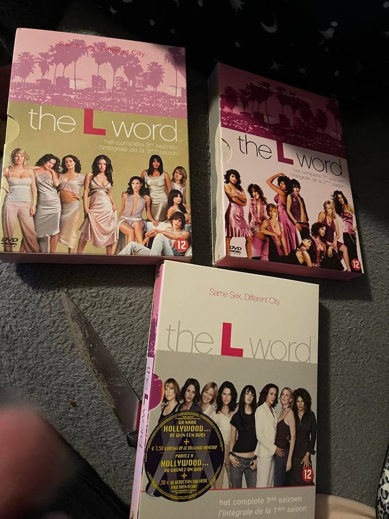 The L Word - Seizoen 1, 2 en 3 DVD Boxsets, Cd's en Dvd's, Gebruikt, Boxset, Drama, Ophalen of Verzenden