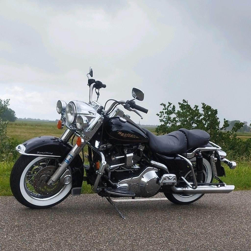 Harley-Davidson Road King, 2 cilinders, Sportuitlaat, Occasion, Motorrijbewijs A
