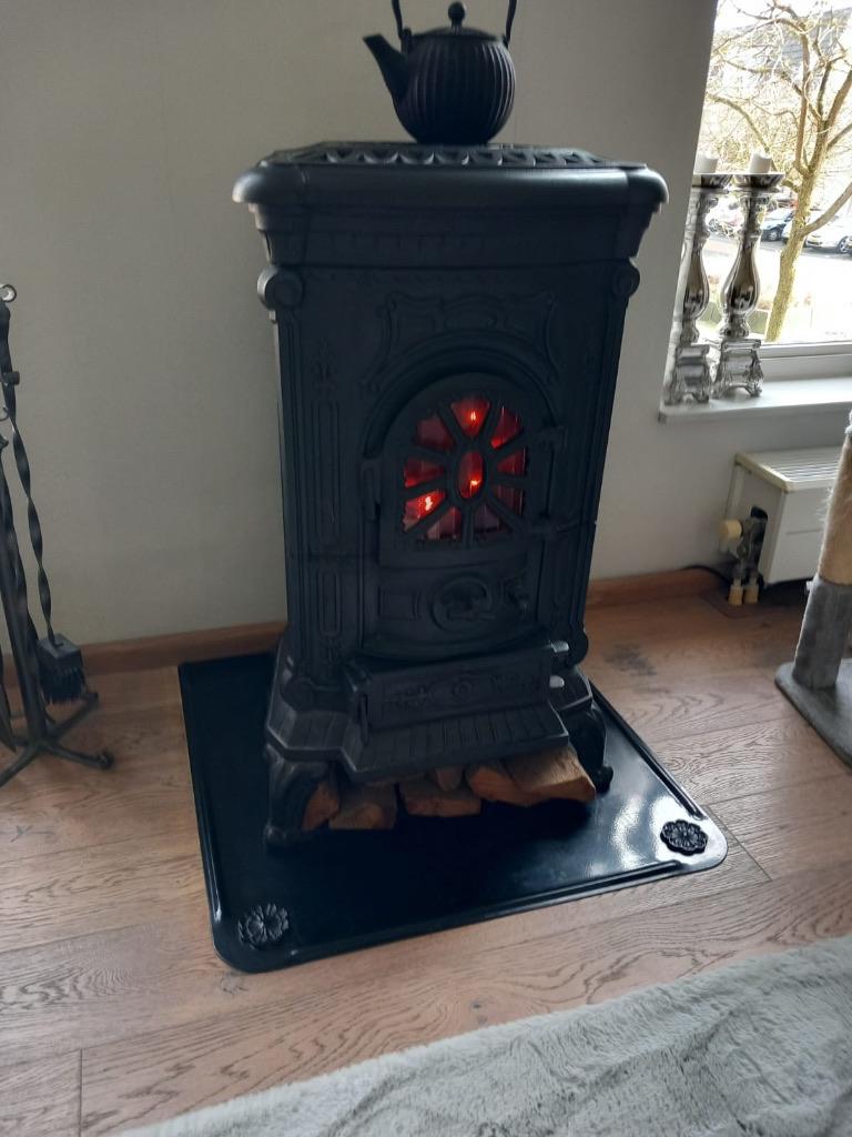Gaskachel, Huis en Inrichting, Kachels, Ophalen, Gas, Zo goed als nieuw, Vrijstaand