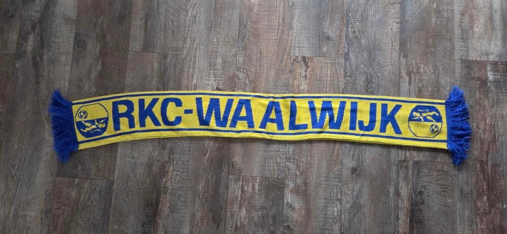 Sjaal RKC Waalwijk, Verzamelen, Ophalen of Verzenden, Zo goed als nieuw, Overige binnenlandse clubs, Vaantje of Sjaal