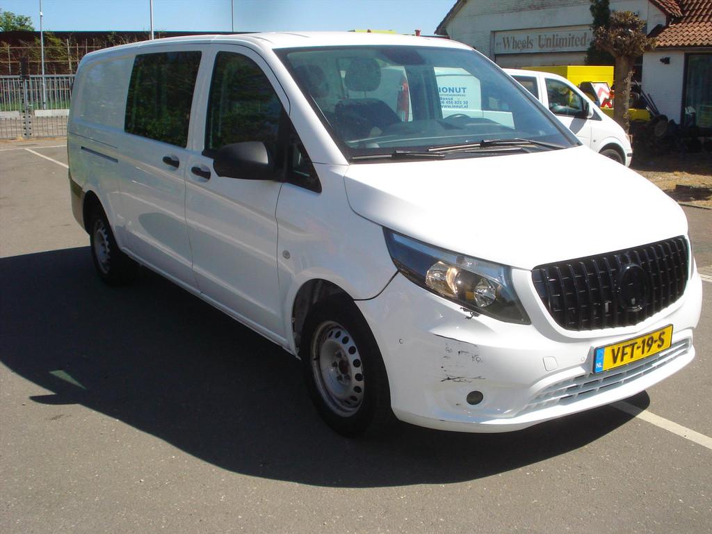 Mercedes-Benz Vito VITO 114CDI LONG AIRCO-NAVI EURO 6, Gebruikt, Euro 6, 4 cilinders, Wit