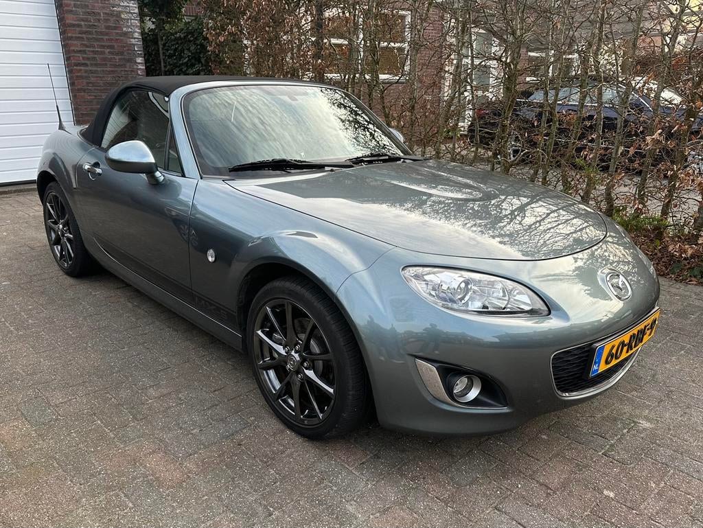 Mazda MX-5 1.8 2011 Kaminari Dolphin Grey/full-options/NAP, Auto's, Mazda, Particulier, MX-5, ABS, Airbags, Airconditioning, Boordcomputer