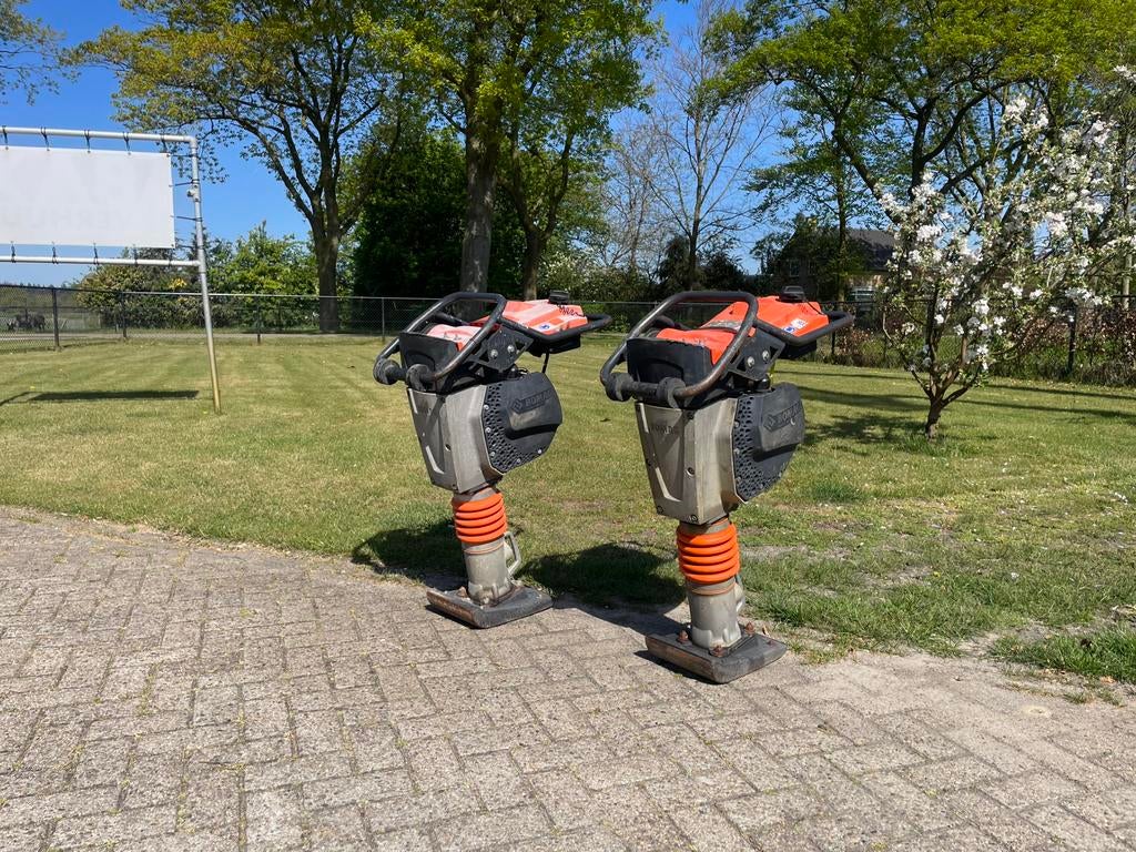 Bomag bt 60 stamper trilplaat sleuvenstamper