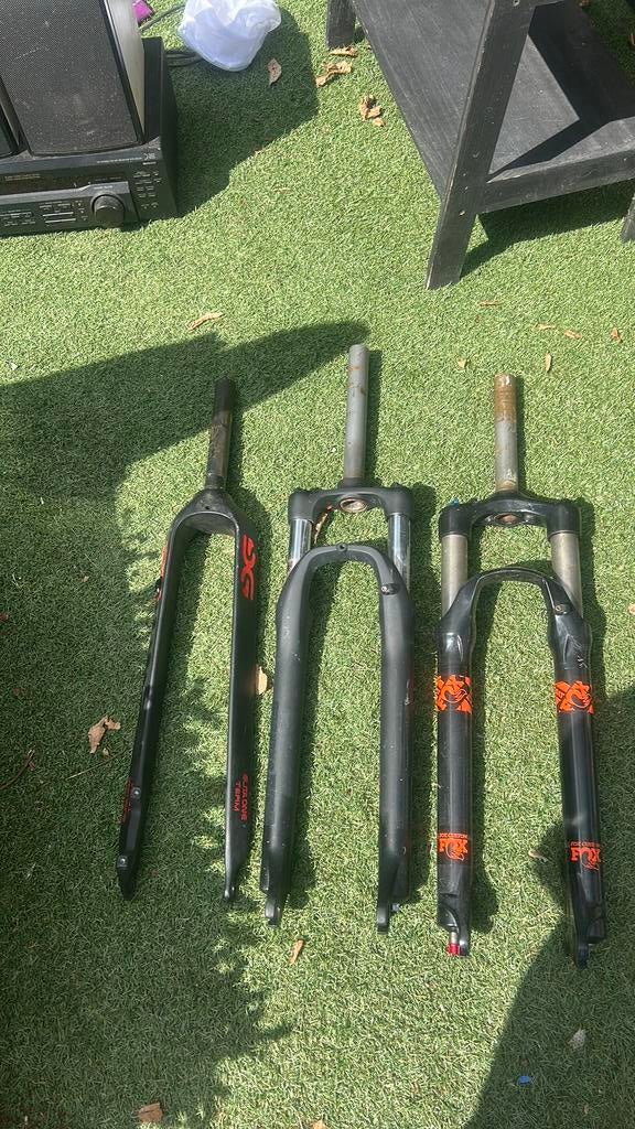 Voorvork, Fietsen en Brommers, Fietsonderdelen, Ophalen of Verzenden, Zo goed als nieuw, Voorvork, Carbon