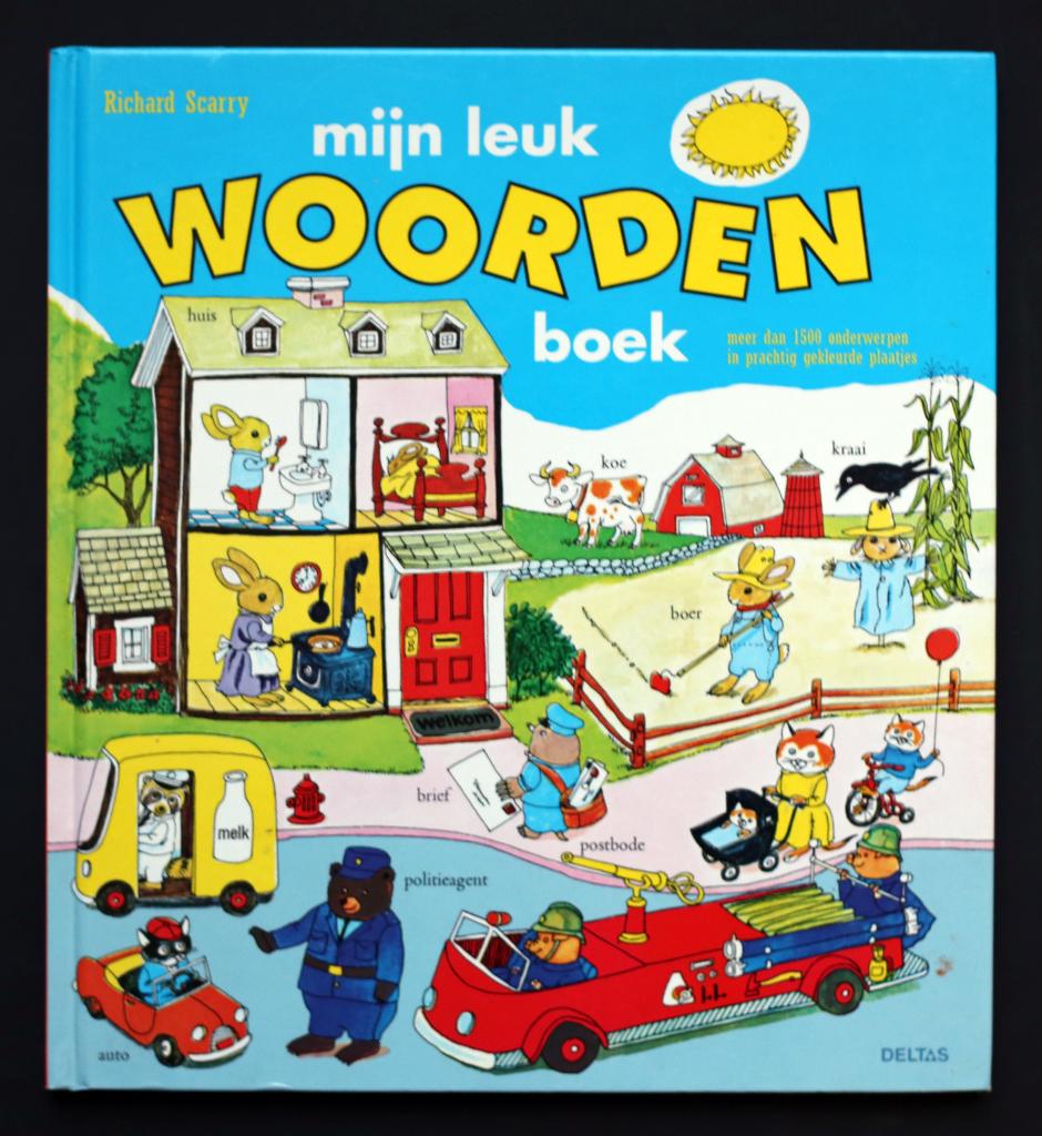 Mijn leuke woorden boek, kinderen 0 - 6 jaar, Verzenden, Zo goed als nieuw, Non-fictie