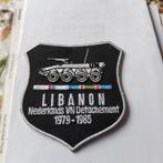Embleem Libanon Nederlands VN Detachement 1979-1985, Verzamelen, Militaria | Algemeen, Ophalen of Verzenden