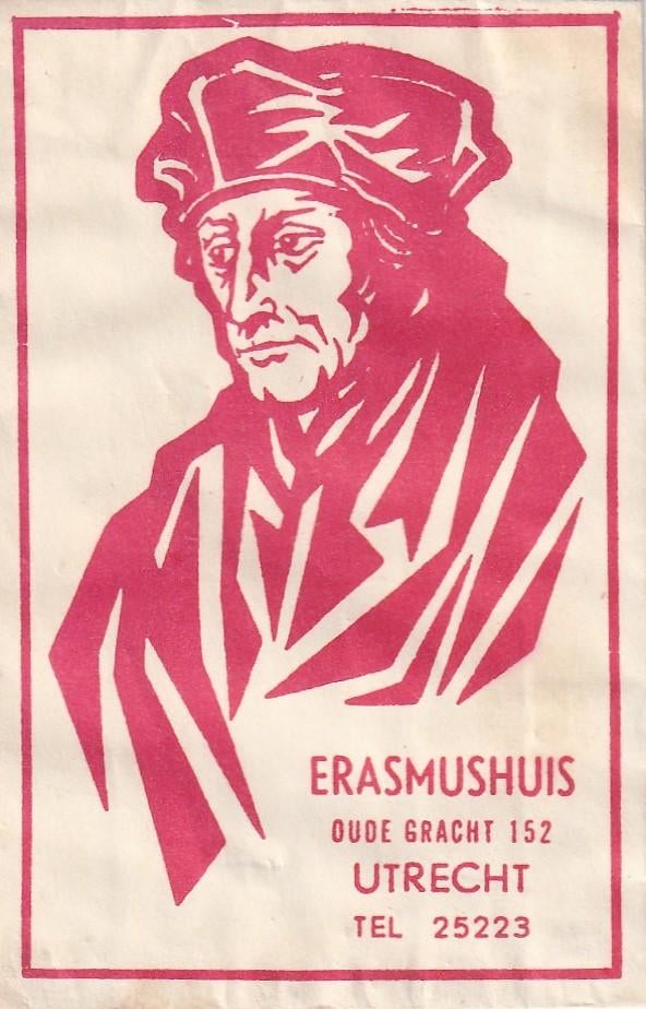 Suikerzakje #760 : Erasmushuis Utrecht, Verzenden, Nederland