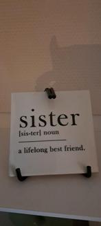 Tegeltje met houder, -, -, Nieuw, Ophalen of Verzenden