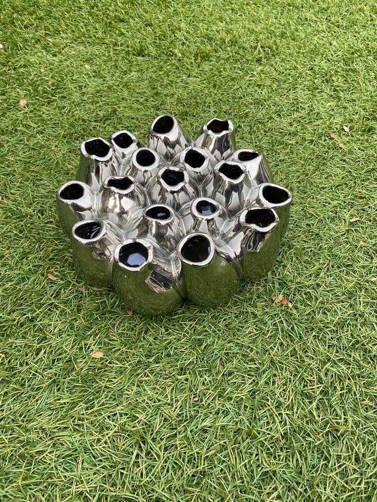 tulpen vaas, Overige kleuren, Ophalen of Verzenden, Minder dan 50 cm, Glas