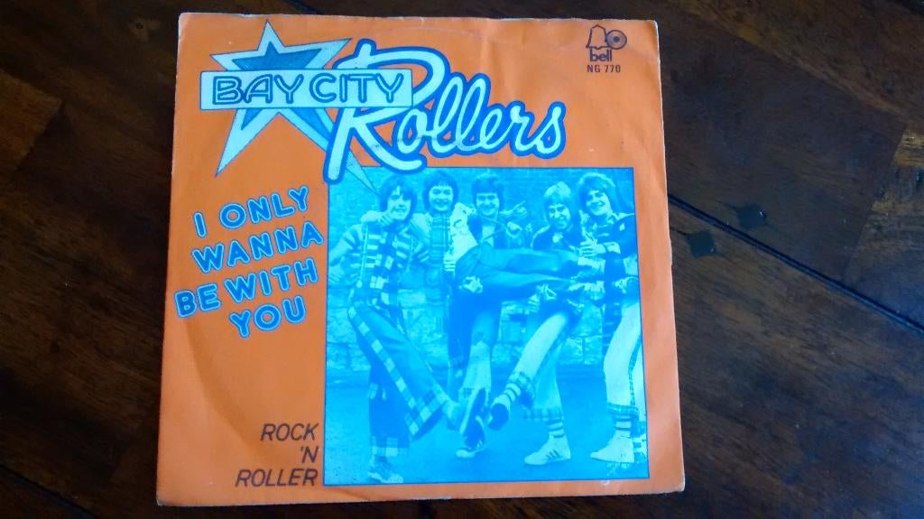 Single - Bay City Rollers - I only wanna be with you, Cd's en Dvd's, Vinyl Singles, Ophalen of Verzenden, Zo goed als nieuw, Pop