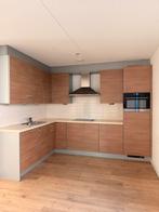 Complete L-vormige keuken met ATAG apparatuur, Ophalen, Gebruikt, Bruin, Hoekkeuken