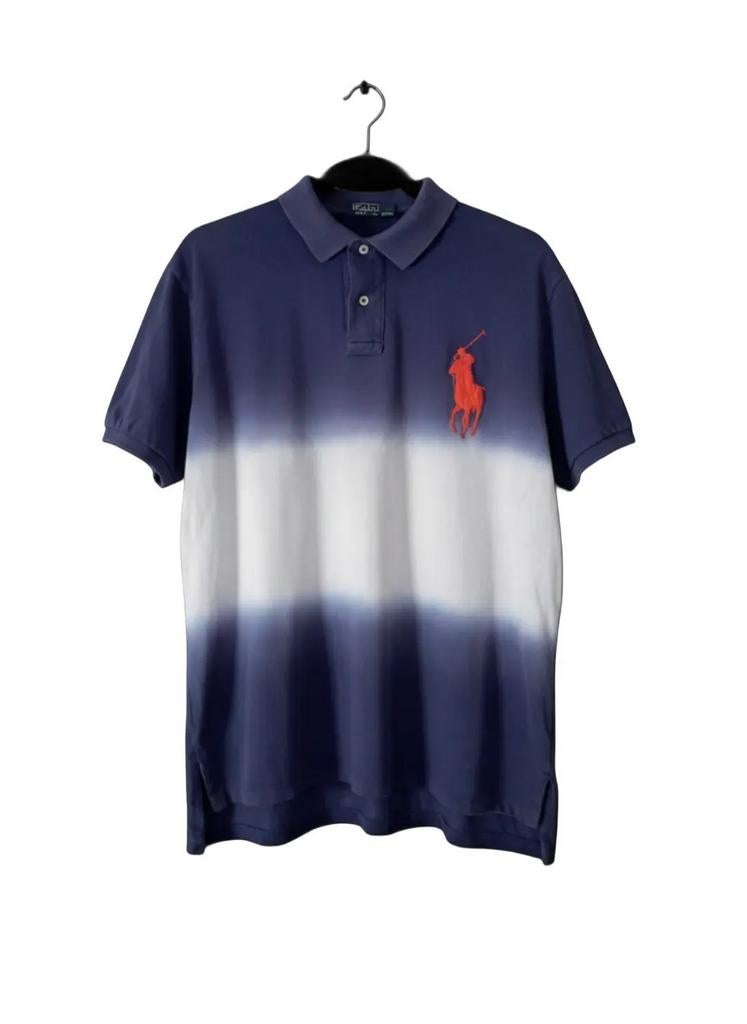 Polo Ralph Lauren Big Pony – Unieke Dip-Dye / Ombré Editie, Blauw, Ophalen of Verzenden, Zo goed als nieuw, Ralph Lauren Polo