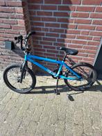 Blauwe crossfiets, Ophalen, Gebruikt, Staal, V-brakes