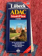 ADAC Kaart Lübeck stad en wijde omgeving 1:20000, Ophalen of Verzenden, Gelezen, Duitsland, Landkaart