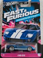 Hot Wheels Ford GT40 Fast & Furious HotWheels, Verzenden, Nieuw, Auto