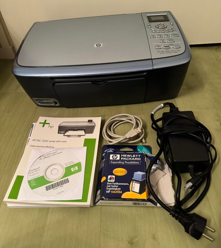 HP PSC 2355 all-in-one printer, scanner en kopieerapparaat, Computers en Software, Printers, Ophalen, Kleur printen, Gebruikt