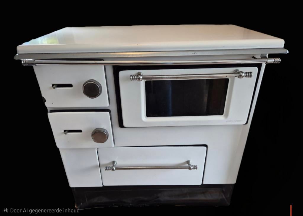 Nieuw Houtfornuis Alfa Plam Regular 46,, Ophalen, Vrijstaand, Hout, Nieuw