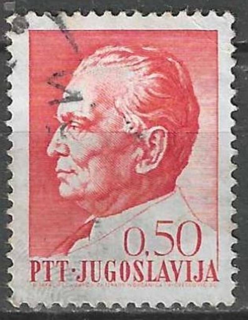Joegoslavie 1968 - Yvert 1153 - Maarschalk Tito (ST), Postzegels en Munten, Verzenden, Joegoslavië, Gestempeld