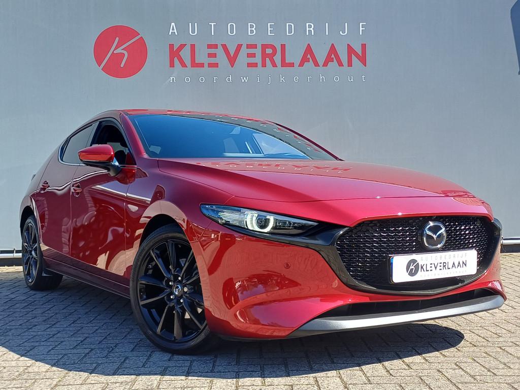 Mazda 3 2.0 e-SkyActiv-X M Hybrid 186 Exclusive-line | NIEUW, Auto's, Mazda, Gebruikt, Euro 6, Origineel Nederlands, Bedrijf