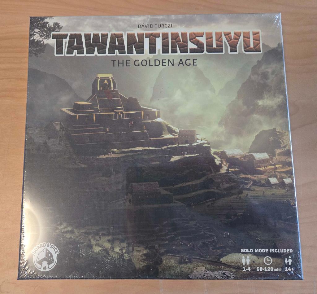 Tawantinsuyu: The Golden Age bordspel (uitbreiding, nieuw), Een of twee spelers, Ophalen of Verzenden, Nieuw, Board & Dice