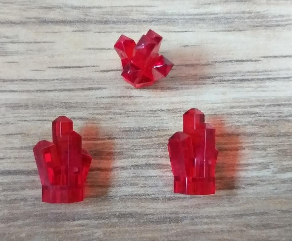 lego kristal doorzichtig rood nieuw🆕️, Ophalen of Verzenden, Nieuw