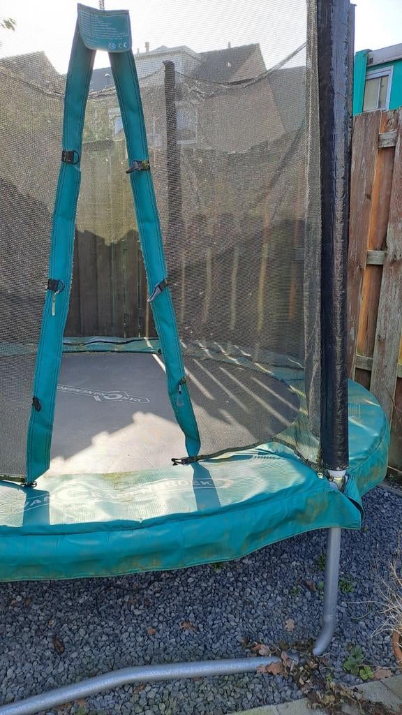 Trampoline 235cm doorsnee veiligheidsnet, weinig gebruik, Ophalen, Gebruikt