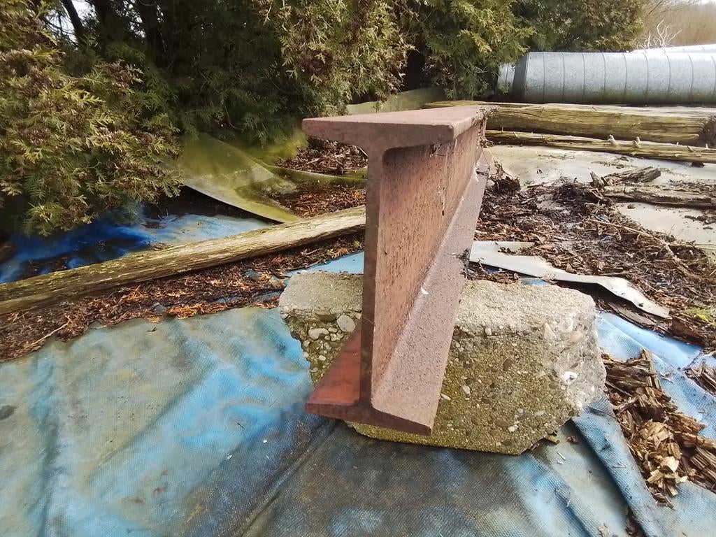 IJZEREN HPE  balken, Doe-het-zelf en Verbouw, Ophalen of Verzenden, Gebruikt