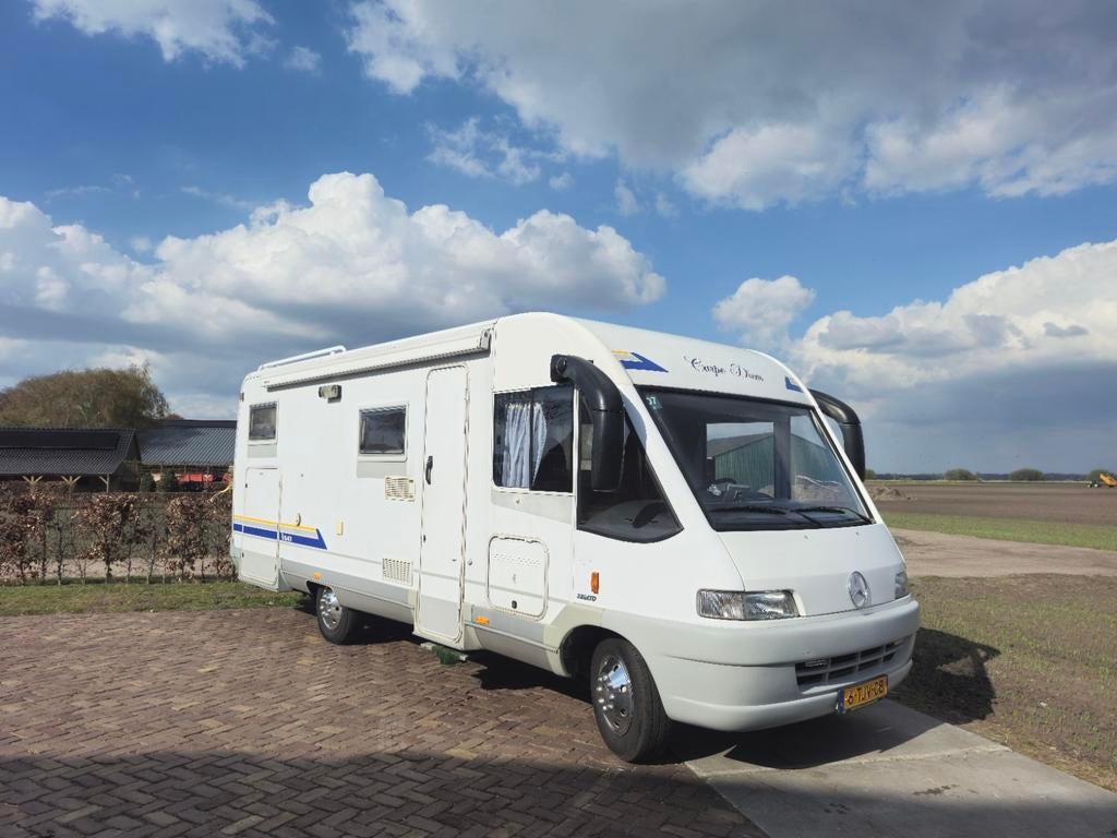Camper Fiat., Caravans en Kamperen, Particulier, Tot en met 4, Half-integraal