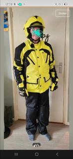 Motorpak broek XL met binnenbroek en helm maat L, Ophalen of Verzenden