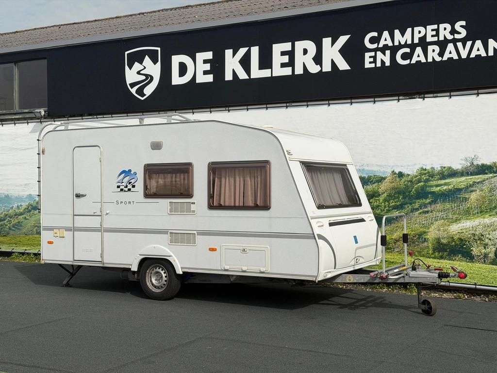 Knaus SPORT 420 QD (bj 2006), Bedrijf, 750 - 1000 kg, Info@deklerkcaravans.nl, 6 tot 7 meter