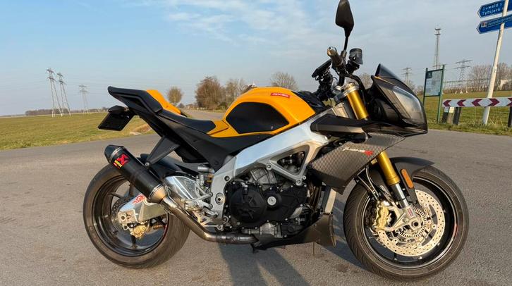 Aprilia tuono v4 aprc  gemodificeerd door erkend bedrijf, Motoren, Motoren | Aprilia, Particulier, Naked bike, meer dan 35 kW