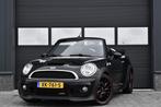 MINI Cabrio 1.6 John Cooper Works Chili Navi - Cruise - Leer, Auto's, Voorwielaandrijving, Euro 5, Gebruikt, Zwart
