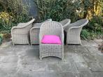 5 wicker tuinstoelen Glenwood., Tuin en Terras, Tuinstoelen, Ophalen, Gebruikt, Wicker
