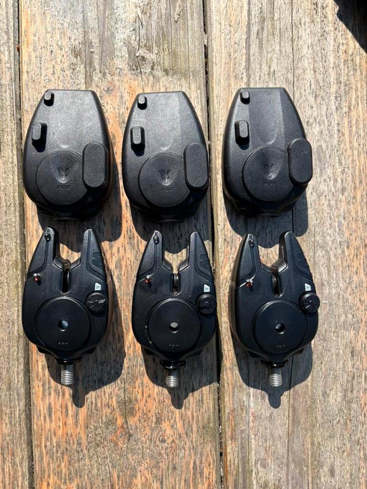 Fox Micron M beetmelders (3 stuks), Watersport en Boten, Hengelsport | Karpervissen, Zo goed als nieuw, Overige typen, Ophalen