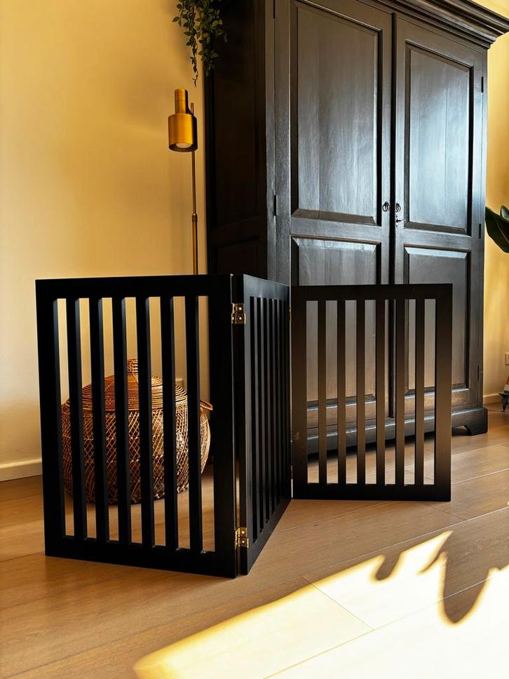 Traphekje / Hondenhekje, Kinderen en Baby's, Traphekjes, Zo goed als nieuw, Overige typen, Hout, 115 cm of meer, Ophalen