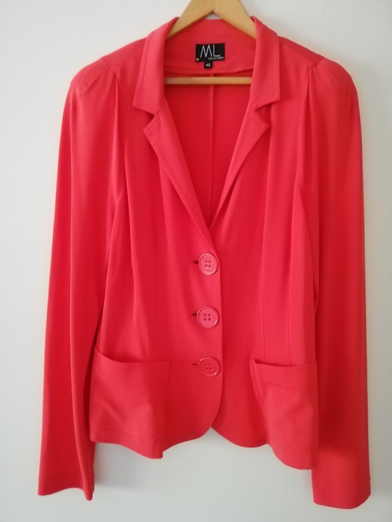 Leuk ML collections jasje maat 42, Kleding | Dames, Ophalen of Verzenden, Maat 42/44 (L), Rood