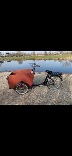 Babboe big bakfiets elektrisch, 4 kinderen of meer, Gebruikt, Elektrisch, Ophalen