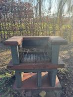 Gratis stenen barbecue, Tuin en Terras, Houtskoolbarbecues, Ophalen, Gebruikt