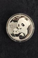 Zilveren 1OZ panda munt, Verzenden, Zilver