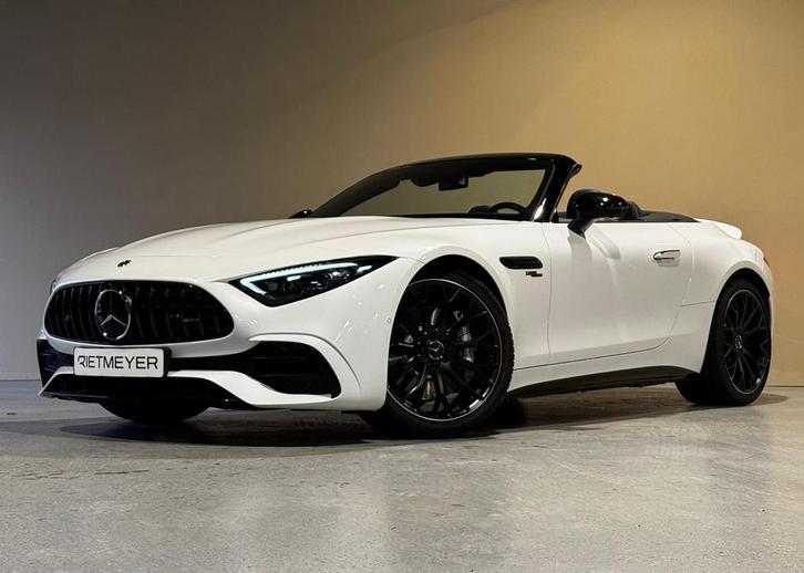 Mercedes-Benz SL-klasse Roadster AMG 43 |Burmester |Airscarf, Auto's, Mercedes-Benz, Bedrijf, Te koop, SL, 360° camera, ABS, Achteruitrijcamera