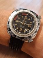 Ancre Sphinx 17 rubis vintage gmt horloge diver watch, Overige merken, Staal, Ophalen of Verzenden, Zo goed als nieuw