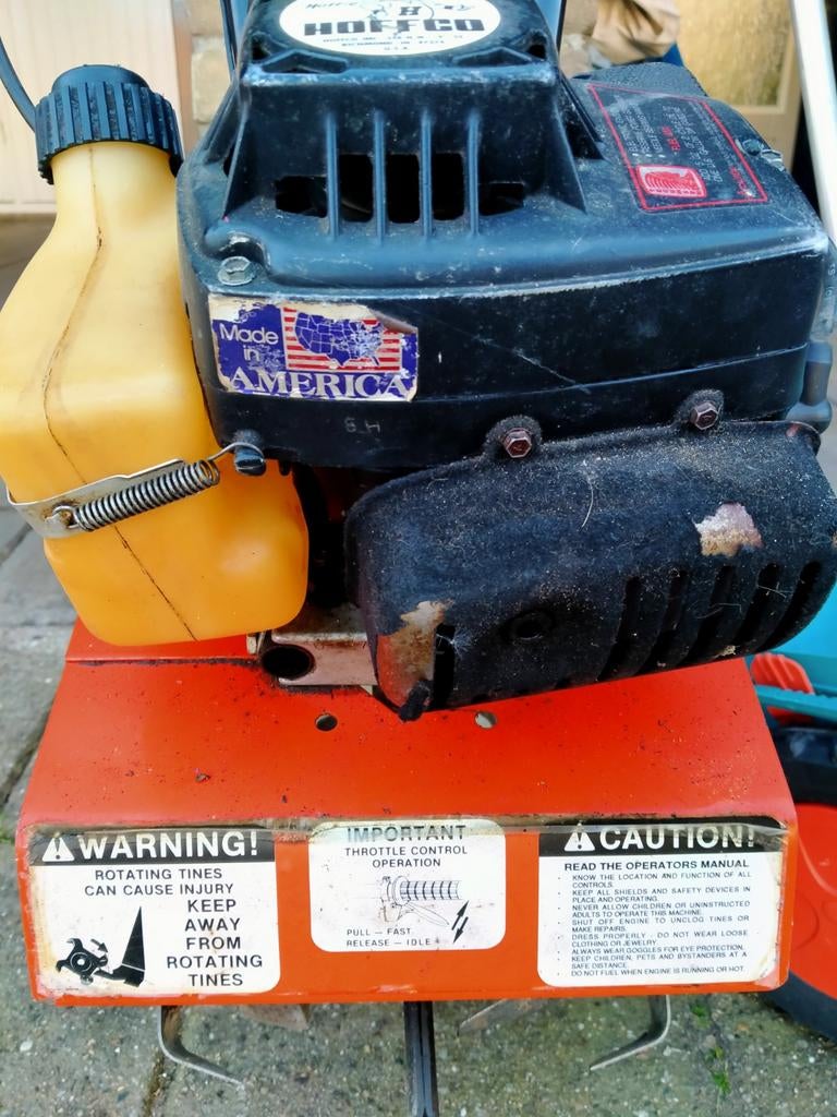 Hoffco Lil' Hoe grondfrees - Made in America, Ophalen