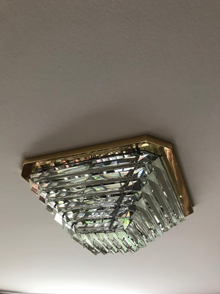 Novaresi pyramide plafondlamp lamp Regency Hollywood vintage, Ophalen of Verzenden, Nvt, Nvt, Nvt