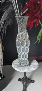 2 gave hoge vazen, Ophalen, Overige kleuren, Minder dan 50 cm, Glas