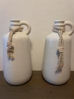 Twee grote vazen intratuin, Ophalen, Overige kleuren, Minder dan 50 cm, Glas